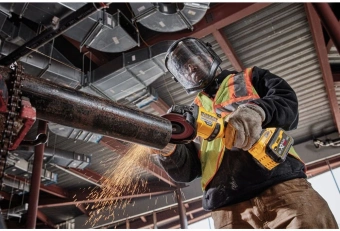 Углошлифовальная машина DeWalt DCG418NT-XJ 2300Вт 9000об/мин рез.шпин.:M14 d=125мм жестк.кейс - купить недорого с доставкой в интернет-магазине