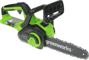 Цепная пила Greenworks G24CS25K4 аккум. дл.шины:10" (25cm) 1аккум. 4Ач (2007707UB) - купить недорого с доставкой в интернет-магазине