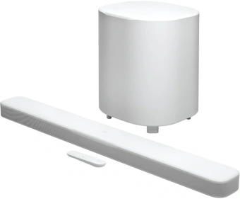 Саундбар JBL Bar 500 MK2 5.1 450Вт+300Вт белый - купить недорого с доставкой в интернет-магазине