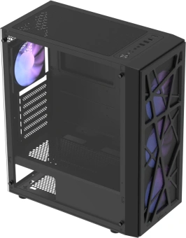 Корпус Formula Mana V2 черный без БП ATX 9x120mm 1x140mm 1xUSB2.0 1xUSB3.0 bott PSU - купить недорого с доставкой в интернет-магазине