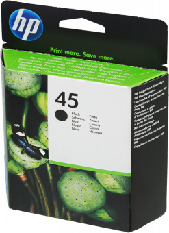 Картридж струйный HP 45 51645AE черный (930стр.) для HP DJ 7xxC/815C/880C/895C/9xxC/112xC/1220/6122/6127 - купить недорого с доставкой в интернет-магазине