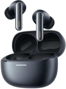 Гарнитура внутриканальные Xiaomi Redmi Buds 6 Pro черный беспроводные bluetooth в ушной раковине (BHR9307GL) - купить недорого с доставкой в интернет-магазине