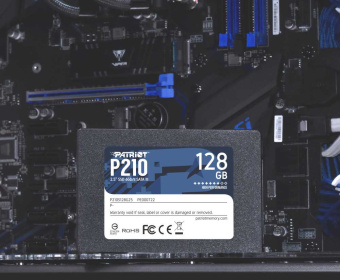 Накопитель SSD Patriot SATA-III 128GB P210S128G25 P210 2.5" - купить недорого с доставкой в интернет-магазине