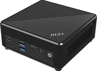 Неттоп MSI Cubi N ADL S-281XRU N100 (0.8) 8Gb SSD256Gb UHDG без ОС 2xGbitEth WiFi BT 65W черный (9S6-B0A921-281) - купить недорого с доставкой в интернет-магазине