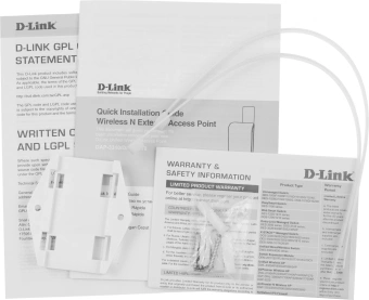 Точка доступа D-Link DAP-3410/RU/A1A N300 10/100BASE-TX белый - купить недорого с доставкой в интернет-магазине