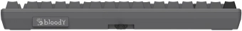 Клавиатура A4Tech Bloody MS76 темно-серый USB Multimedia for gamer LED (MS76) кабель 1.8м - купить недорого с доставкой в интернет-магазине