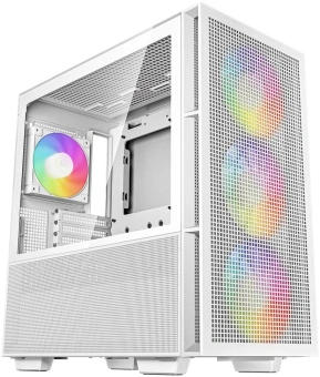 Корпус Deepcool CH560 белый без БП ATX 8x120mm 3x140mm 1xUSB3.0 audio bott PSU - купить недорого с доставкой в интернет-магазине