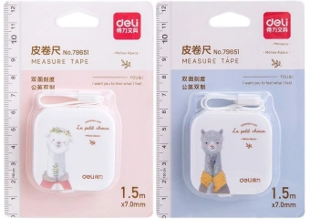 Рулетка канцелярская Deli 79651 - купить недорого с доставкой в интернет-магазине