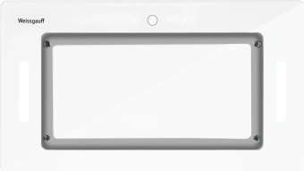 Вытяжка встраиваемая Weissgauff Aura 1350 белый управление: сенсорное (1 мотор) - купить недорого с доставкой в интернет-магазине