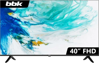 Телевизор LED BBK 40" 40LEM-1033/FTS2C (B) Frameless черный FULL HD 60Hz DVB-T2 DVB-C DVB-S2 USB (RUS) - купить недорого с доставкой в интернет-магазине