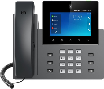 Телефон IP Grandstream GXV-3450 черный - купить недорого с доставкой в интернет-магазине