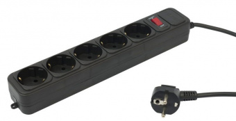 Сетевой фильтр PC Pet AP01006-3-B 3м (5 розеток) черный (пакет ПЭ) - цена, купить или заказать с доставкой в интернет-магазине Сетевой фильтр PC Pet AP01006-3-B 3м (5 розеток) черный (пакет ПЭ) - купить недорого с доставкой в интернет-магазине