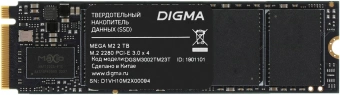Накопитель SSD Digma PCIe 3.0 x4 2TB DGSM3002TM23T Mega M2 M.2 2280 - купить недорого с доставкой в интернет-магазине