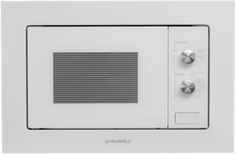 Микроволновая печь Maunfeld MBMO.20.1PGW 20л. 800Вт белый (встраиваемая) - купить недорого с доставкой в интернет-магазине