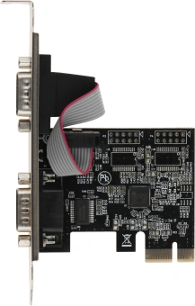 Контроллер PCI-E AX99100 2xCOM Bulk - купить недорого с доставкой в интернет-магазине