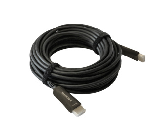 Кабель аудио-видео Digma HDMI 2.0 AOC HDMI (m)/HDMI (m) 10м. позолоч.конт. черный (BHP AOC 2.0-10) - купить недорого с доставкой в интернет-магазине
