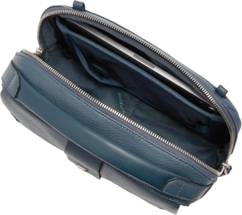Сумка кросс-боди мужская Piquadro Tebe CA7154W144/BLU синяя натур.кожа - купить недорого с доставкой в интернет-магазине