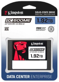 Накопитель SSD Kingston SATA-III 1.92TB SEDC600ME/1920G DC600M 2.5" 1 DWPD - купить недорого с доставкой в интернет-магазине