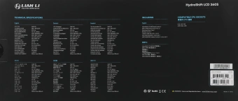 Система водяного охлаждения Lian-Li HydroShift LCD 360S Soc-AM5/AM4/1700/1851 белый 4-pin 29.8dB Al+Cu LCD 330W Ret (G89.GHSLCD36SW.R0) - купить недорого с доставкой в интернет-магазине