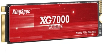 Накопитель SSD Kingspec PCIe 4.0 x4 4TB XG7000-4TB XG7000 M.2 2280 - купить недорого с доставкой в интернет-магазине