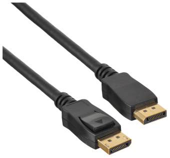 Кабель аудио-видео Buro V1.4 DisplayPort (m)/DisplayPort (m) 1.5м. черный (BHP-DPP-1.4-1.5) - купить недорого с доставкой в интернет-магазине