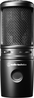 Микрофон проводной Audio-Technica AT2020USBX 2.0м черный - купить недорого с доставкой в интернет-магазине