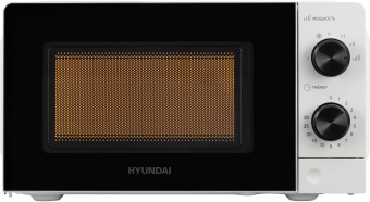 Микроволновая Печь Hyundai HYM-M2049 20л. 700Вт белый/черный - купить недорого с доставкой в интернет-магазине