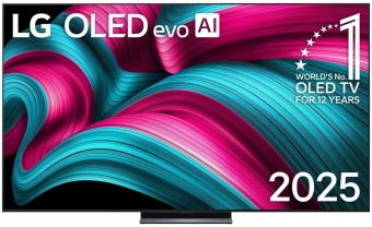 Телевизор OLED LG 83" OLED83C5RLA.ARUG черный/серебристый 4K Ultra HD 120Hz DVB-T DVB-T2 DVB-C DVB-S2 USB WiFi Smart TV - купить недорого с доставкой в интернет-магазине