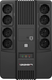 Источник бесперебойного питания Ippon Nut 850 480Вт 850ВА черный - купить недорого с доставкой в интернет-магазине