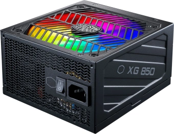Блок питания Cooler Master ATX 850W XG850 PLATINUM Plus 80+ platinum (20+4pin) APFC 135mm fan color LED 12xSATA Cab Manag RTL - купить недорого с доставкой в интернет-магазине