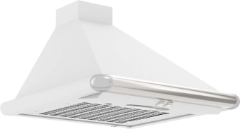 Вытяжка каминная Elikor Сатурн 50П-180-В1Л белый/нержавеющая сталь управление: кнопочное (1 мотор) - купить недорого с доставкой в интернет-магазине