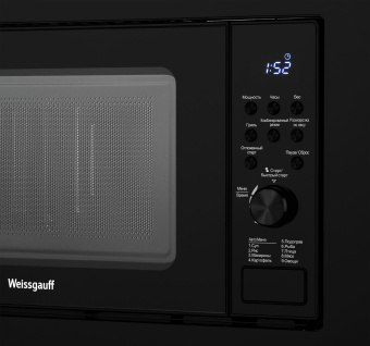 Микроволновая печь Weissgauff HMT-620 Grill 20л. 700Вт черный (встраиваемая) - купить недорого с доставкой в интернет-магазине