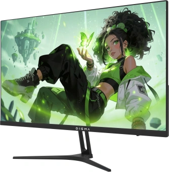 Монитор Digma 23.8" Overdrive 24P411F черный IPS LED 1ms 16:9 HDMI M/M матовая 250cd 178гр/178гр 1920x1080 180Hz G-Sync FreeSync DP FHD 2.8кг - купить недорого с доставкой в интернет-магазине