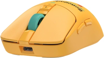 Мышь A4Tech Bloody R72 Ultra Duo Renegade Sunset желтый/рисунок оптическая 20000dpi беспров. USB/USB-C 6but (R72 ULTRA DUO) - купить недорого с доставкой в интернет-магазине