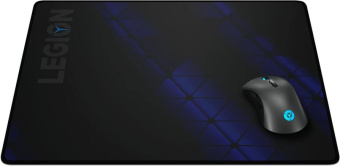 Коврик для мыши Lenovo Legion Gaming Большой черный/синий 450x400x2мм (GXH1C97870) - купить недорого с доставкой в интернет-магазине