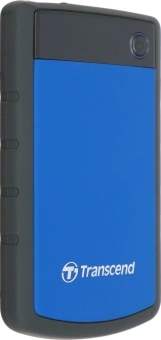 Жесткий диск Transcend USB3.0 1TB TS1TSJ25H3B StoreJet 25H3 (5400rpm) 2.5" синий - купить недорого с доставкой в интернет-магазине