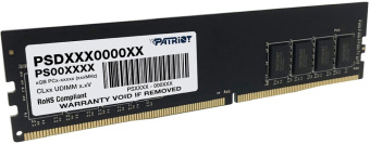 Память DDR4 16GB 2666MHz Patriot PSD416G266681 Signature RTL PC4-21300 CL19 DIMM 288-pin 1.2В single rank Ret - купить недорого с доставкой в интернет-магазине