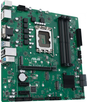 Материнская плата Asus PRO B760M-C-CSM Soc-1700 Intel B660 4xDDR5 mATX AC`97 8ch(7.1) GbLAN RAID+VGA+HDMI+DP - купить недорого с доставкой в интернет-магазине