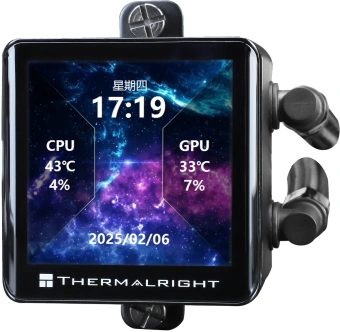 Система водяного охлаждения Thermalright Frozen Vision 360 V2 ARGB Soc-AM5/AM4/1200/1700/1851 черный 4-pin 27dB Al LCD Ret (F-VISION-360-BL-ARGB-V2) - купить недорого с доставкой в интернет-магазине