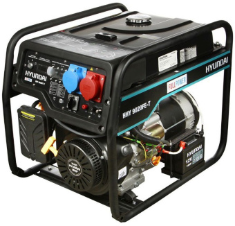 Генератор Hyundai HHY 9020FE-T 6.5кВт - купить недорого с доставкой в интернет-магазине