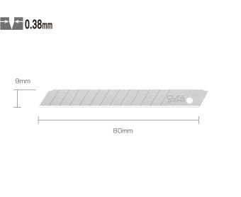 Лезвие Olfa OL-AB-10B 9мм лезв.10шт - купить недорого с доставкой в интернет-магазине