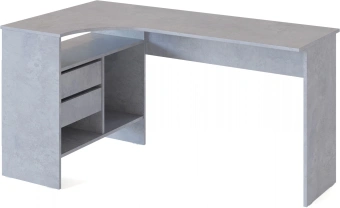 Стол для компьютера Сокол СПм-25 Л столешница ЛДСП бетон 145x74x81см (00-00011530) - купить недорого с доставкой в интернет-магазине
