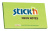 Блок самоклеящийся бумажный Stick`n 21171 76x127мм 100лист. 70г/м2 неон зеленый - купить недорого с доставкой в интернет-магазине