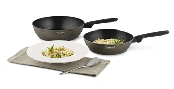 Сковорода Rondell Posh RDA-1474 круглая 20см покрытие: Xylan Plus ручка несъемная (без крышки) бронзовый - купить недорого с доставкой в интернет-магазине