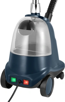 Отпариватель напольный Kitfort КТ-9355 2200Вт синий/черный - купить недорого с доставкой в интернет-магазине