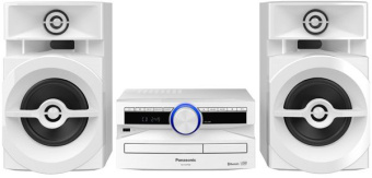 Минисистема Panasonic SC-UX100EE-W белый 300Вт CD CDRW FM USB BT - купить недорого с доставкой в интернет-магазине