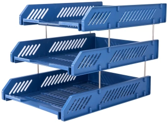 Лоток горизонтальный Deli E9209 для бумаг 268х336х118мм ассорти - купить недорого с доставкой в интернет-магазине