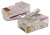 Коннектор Lanmaster (TWT-PL45-8P8C-6) UTP кат.6 RJ45 прозрачный (упак.:100шт) - купить недорого с доставкой в интернет-магазине