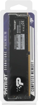 Память DDR4 16GB 2666MHz Patriot PSP416G2666H1 Signature Premium RTL PC4-21300 CL19 DIMM 288-pin 1.2В dual rank с радиатором Ret - купить недорого с доставкой в интернет-магазине