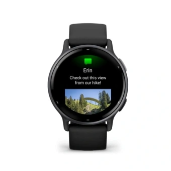 Смарт-часы Garmin Vivoactive 5 30.4мм 1.2" AMOLED корп.черный рем.черный разм.брасл.:125-190мм (010-02862-10) - купить недорого с доставкой в интернет-магазине
